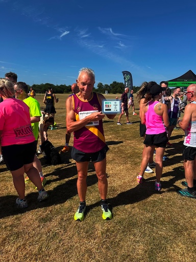 Northampton Road Runners over-50s racing